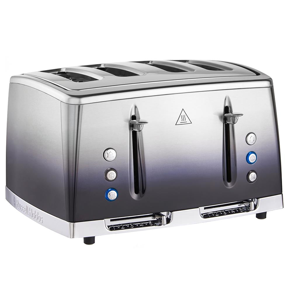 Russell Hobbs 25141 Eclipse 4 Slice Toaster Midnight Blue - TOASTERS - Beattys of Loughrea