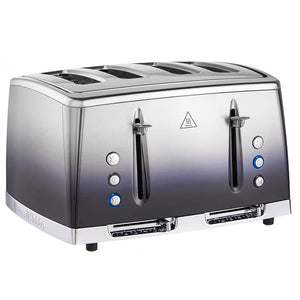 Russell Hobbs 25141 Eclipse 4 Slice Toaster Midnight Blue - TOASTERS - Beattys of Loughrea