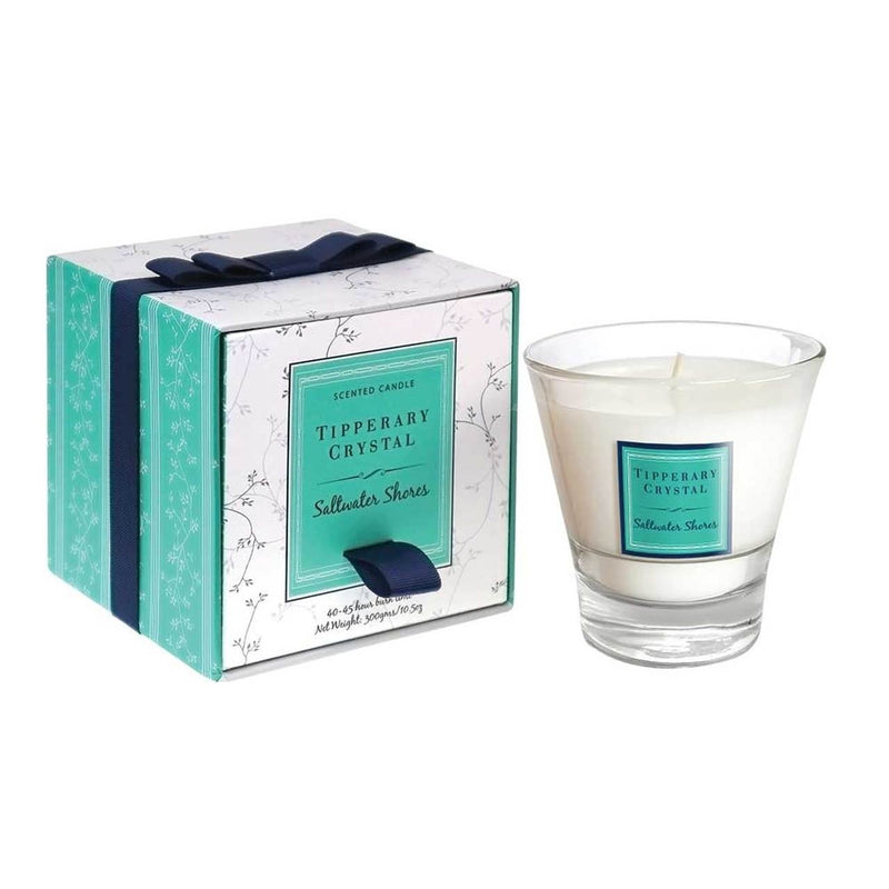 TIPPERARY CRYSTAL Saltwater Shores Tumbler Candle - CANDLES - Beattys of Loughrea