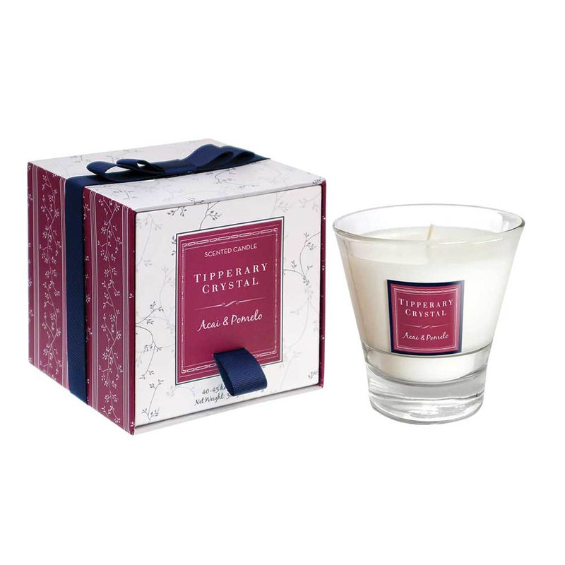 TIPPERARY CRYSTAL Acai & Pomelo Filled Tumbler Candle - CANDLES - Beattys of Loughrea
