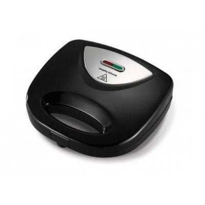 Morphy Richards 980551 Sandwich Maker Black - TOASTERS - Beattys of Loughrea