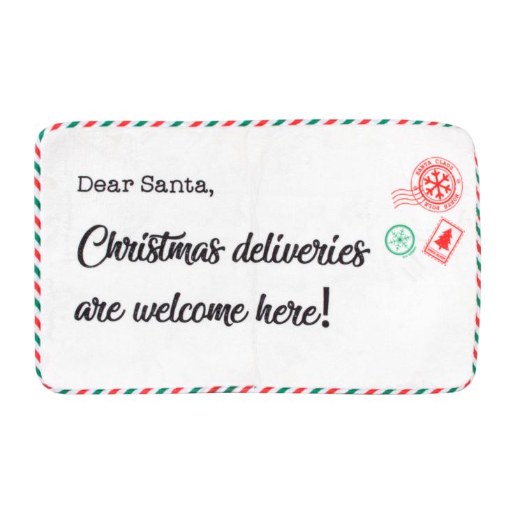 Letters To Santa Doormat - 70cm x 40cm - XMAS DECORATIONS - Beattys of Loughrea