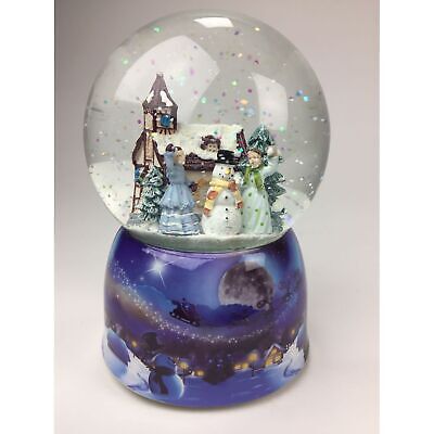 Musical Snow Globe Snowball Fight - XMAS ROOM DECORATION LARGE AND LIGHT UP - Beattys of Loughrea