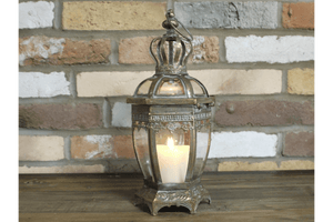 Decorative Lantern 34cm (Candle not incl.) - CANDLE HOLDERS / Lanterns - Beattys of Loughrea