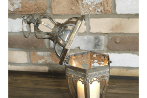 Decorative Lantern 34cm (Candle not incl.) - CANDLE HOLDERS / Lanterns - Beattys of Loughrea