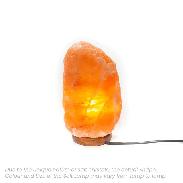 Heaven Spring Natural Salt Lamp 3-4kg - TABLE/BEDSIDE LAMPS - Beattys of Loughrea