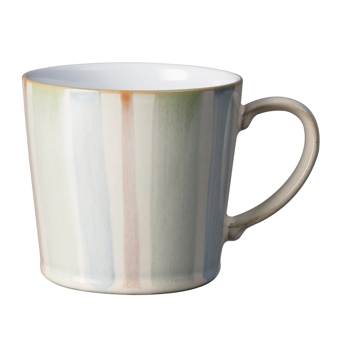 Denby Multi Stripe Painted Large Mug - MUG SETS - Beattys of Loughrea