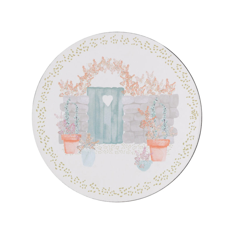 Denby Walled Garden Round Coasters Pack of 6 - TABLEMATS/COASTERS - Beattys of Loughrea