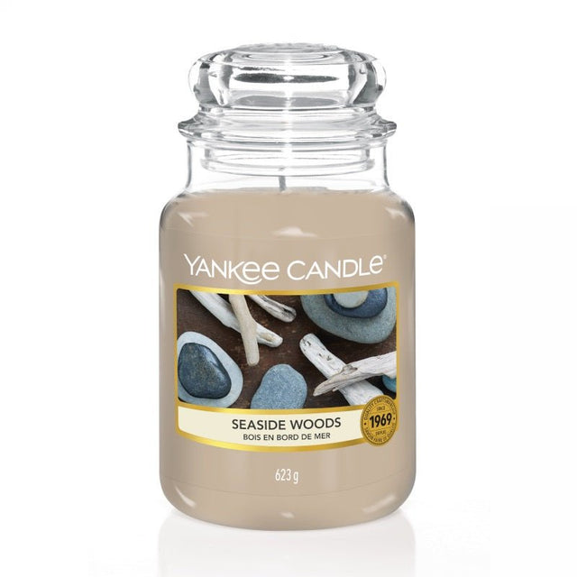 Seaside Woods Large Yankee Candle 623g - CANDLES - Beattys of Loughrea