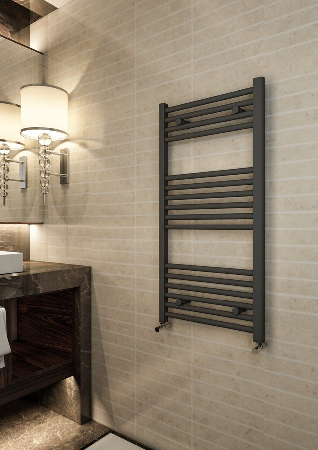 WingraveAnthracite Towel Warmer H 1200mm x W 600mm BS2020 - RADIATORS (SC) SINGLE CONVECTOR - Beattys of Loughrea