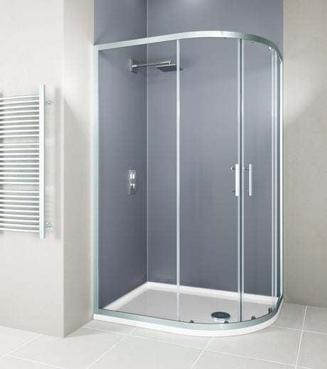 Flair Hydro ExpressOffset Quadrant Door 1200 x 800mm - SHOWER DOORS - Beattys of Loughrea