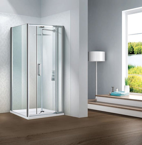 Flair Slimline Capella Bi-fold Door 700mm - SHOWER DOORS - Beattys of Loughrea