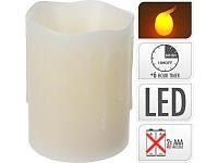 Dsk Candle Dripped Design 75X150Mm Aca200410 - BATTERY LED CANDLES - Beattys of Loughrea