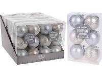 DSK XMAS BALL 80MM 6STS DAWN CAN213120 - XMAS BAUBLES - Beattys of Loughrea