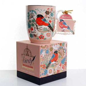 TIPPERARY CRYSTAL Single Birdy Mug - Bullfinch - MUG SETS - Beattys of Loughrea