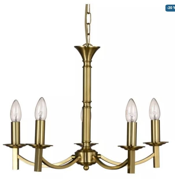 BRASS LUGANO CEILING FITTING - CEILING LIGHTS - Beattys of Loughrea