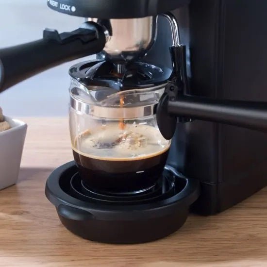 Salter EK3131 Espressimo Barista Style Coffee Machine Black - COFFEE MAKERS / ACCESSORIES - Beattys of Loughrea