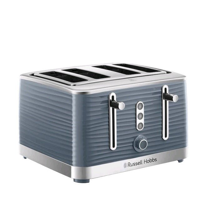Russell Hobbs 24383 Inspire 4Slice Toaster Grey - TOASTERS - Beattys of Loughrea