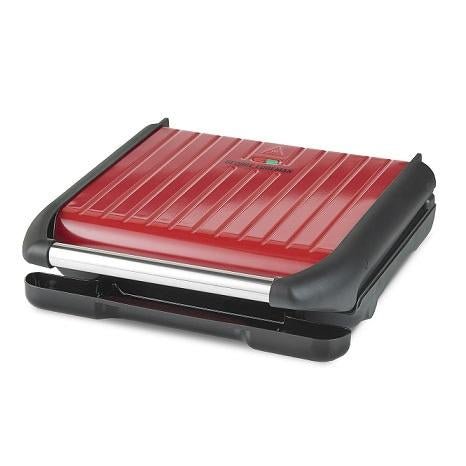George Foreman Family 7 Portion Red Grill | 25050 - HEALTH GRILLS, G FOREMAN - Beattys of Loughrea