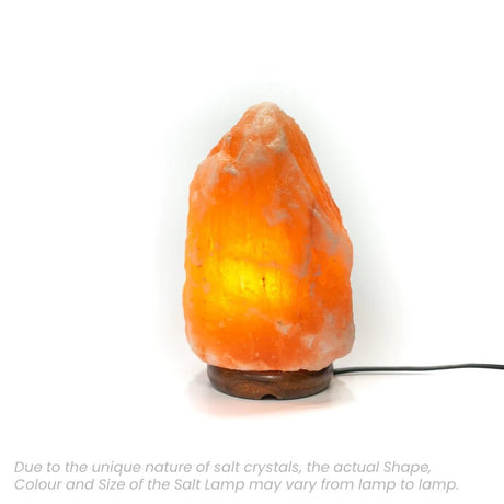 Heaven Spring Natural Salt Lamp 2-3kg - TABLE/BEDSIDE LAMPS - Beattys of Loughrea