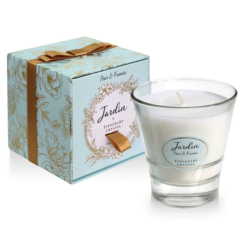 TIPPERARY CRYSTAL Pear & Freesia Jardin Collection Candle - CANDLES - Beattys of Loughrea