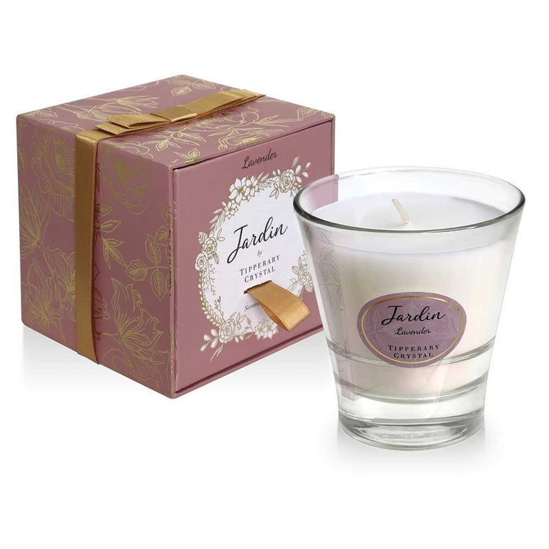 TIPPERARY CRYSTAL Lavender Jardin Collection Candle - CANDLES - Beattys of Loughrea