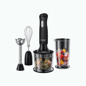 Russell Hobbs Desire 3-In-1 Hand Blender - Black | 24702 - HAND BLENDERS CHOPPERS - Beattys of Loughrea