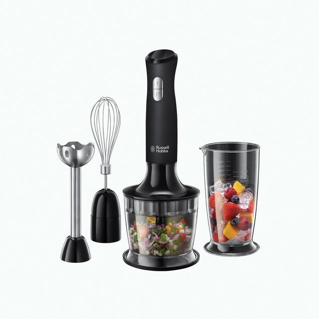 Russell Hobbs Desire 3-In-1 Hand Blender - Black | 24702 - HAND BLENDERS CHOPPERS - Beattys of Loughrea