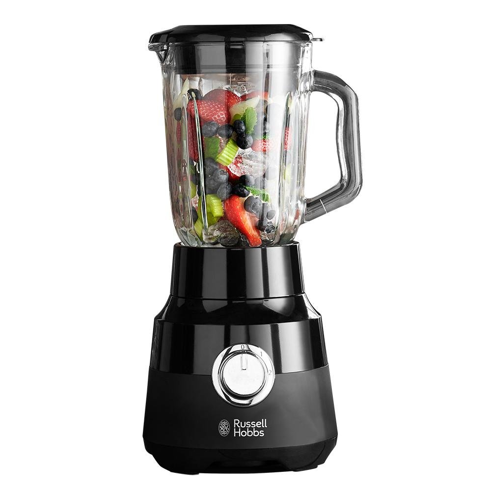 Russell Hobbs 24722 Desire 650W Jug Blender Black - LIQUIDISERS - Beattys of Loughrea