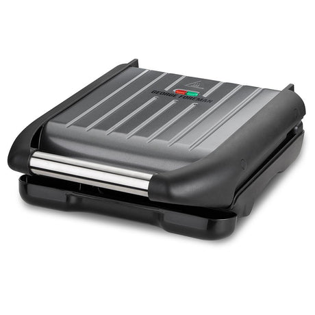 George Foreman Foreman5 Portion Health Grill - Grey | 25041 - HEALTH GRILLS, G FOREMAN - Beattys of Loughrea