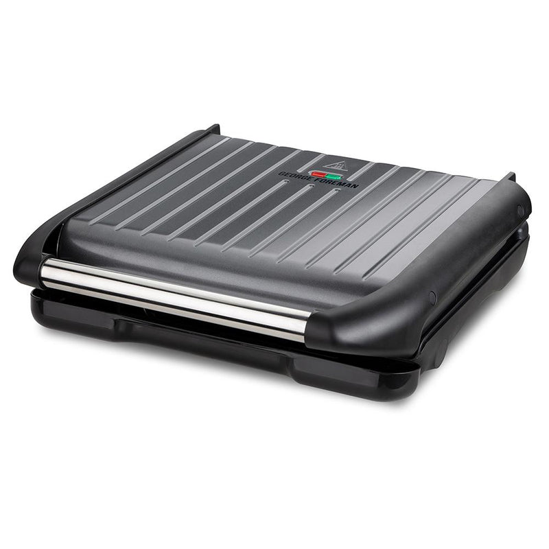 GEORGE FOREMAN 25051 7 PORTION GRILL SLATE GREY - HEALTH GRILLS, G FOREMAN - Beattys of Loughrea