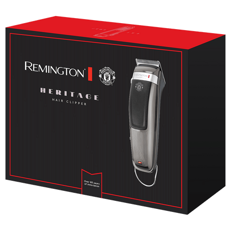 Remington HC9105 Heritage Hair Clipper (Man Utd) - RAZORS & NOSE TRIMMERS - Beattys of Loughrea