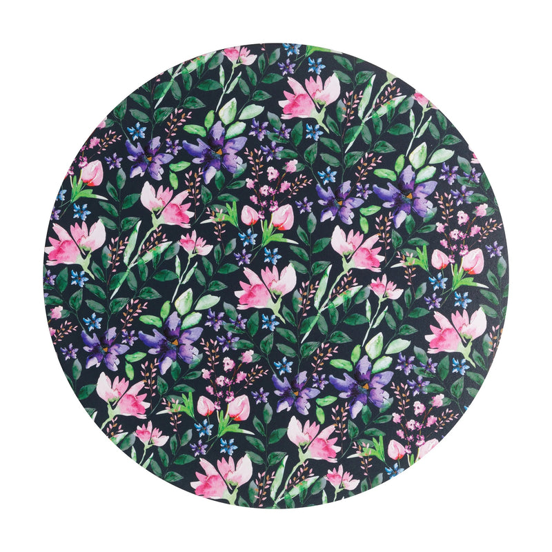 Denby Dark Floral Round Placemats Pack of 6 - TABLEMATS/COASTERS - Beattys of Loughrea