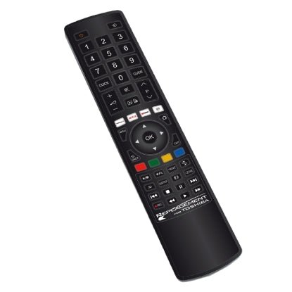 Jolly Line Replacement Remote Control for Toshiba TVs - TV REMOTE CONTROL - Beattys of Loughrea