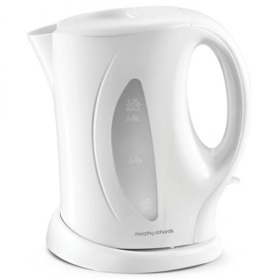 Morphy Richards Essentials 2.2kW Kettle | White 980560 - KETTLES - Beattys of Loughrea