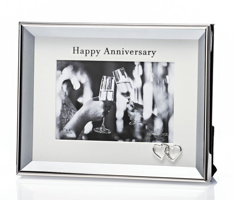 Newgrange Living 4x6 Happy Anniversary Frame - PHOTO FRAMES - PLATED, GILT, STONE - Beattys of Loughrea