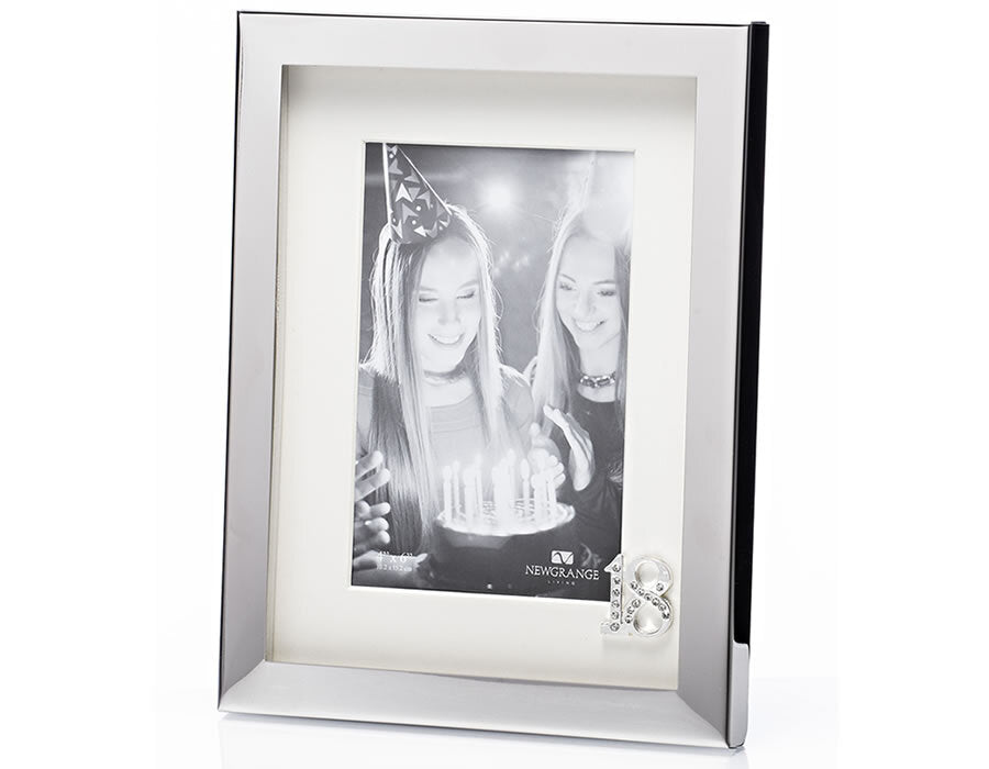 Newgrange Living 4x6 18th Birthday Photo Frame - PHOTO FRAMES - PLATED, GILT, STONE - Beattys of Loughrea