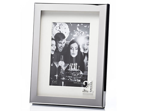 Newgrange Living 4x6 21st Birthday Frame - PHOTO FRAMES - PLATED, GILT, STONE - Beattys of Loughrea