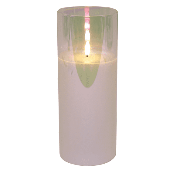 Led Lustre Candle 10 X25Cm - XMAS CANDLES - Beattys of Loughrea