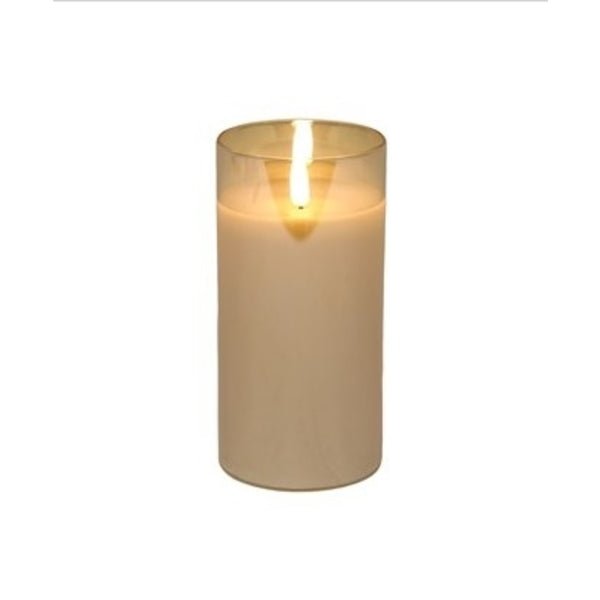 Led Gold Candle 7.5 X15Cm - XMAS CANDLES - Beattys of Loughrea