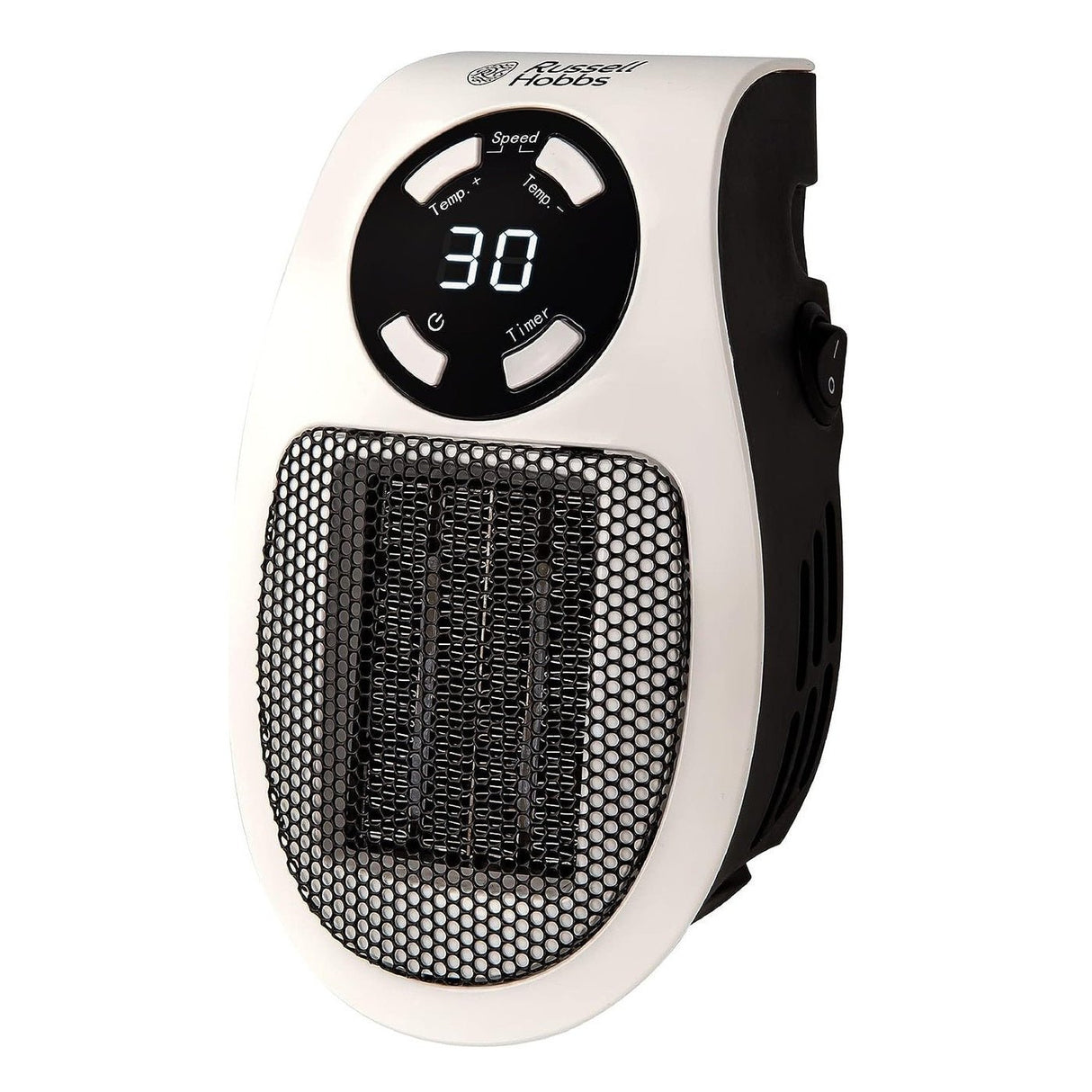 Russell Hobbs 500W Ceramic Plug Heater | RHPH2001 - FAN HEATERS - Beattys of Loughrea