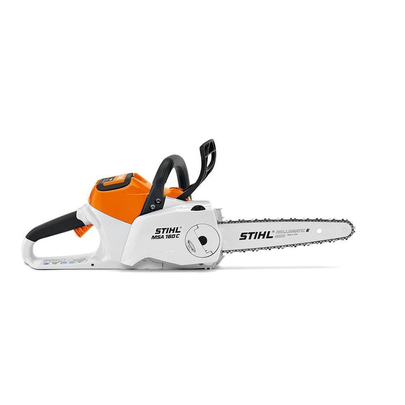 Stihl Cordless Chainsaw MSA 160 C-BQ, Bar length 12"/30 cm excluding battery and charger - CHAINSAWS - Beattys of Loughrea