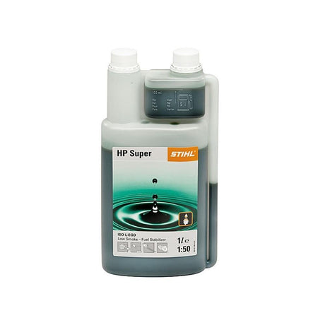 HP Super two-stroke oil, 1 l metering bottle - LAWNMOWER OIL/ FUEL - Beattys of Loughrea