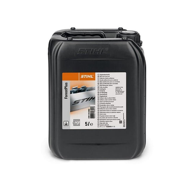 Stihl ForestPlus chainsaw oil, 5ltr - LAWNMOWER OIL/ FUEL - Beattys of Loughrea