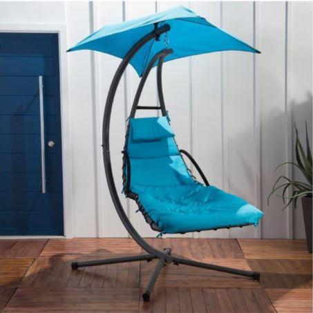 Blue Helicopter Swing Chair - EGG/ HANGING CHAIRS - Beattys of Loughrea