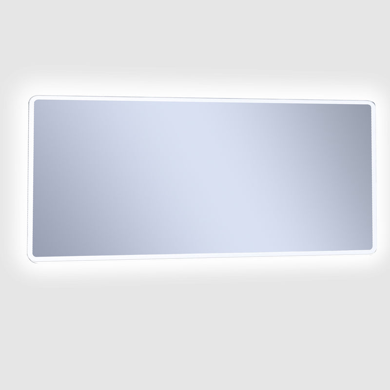 Aqualla Linea Plus Zoom 1400mm x 600mm - LIGHT UP MIRROR FOR VANITY - Beattys of Loughrea