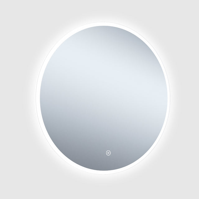 Aqualla Linea Plus Round 600mm x 600mm - LIGHT UP MIRROR FOR VANITY - Beattys of Loughrea