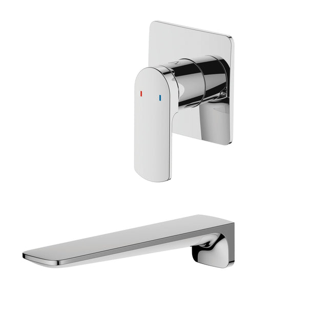 Aqualla Fuse Wall Mounted Bath Filler Chrome - BATH/SHOWER MIXER TAP - Beattys of Loughrea