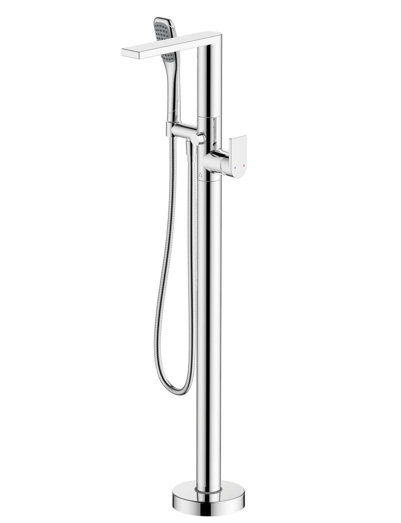 Aqualla Fuse Free Standing Bath Shower Mixer Chrome - BATH/SHOWER MIXER TAP - Beattys of Loughrea