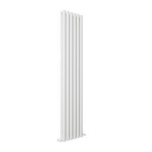 Aqualla Porto Vertical Double Panel 1800 x 480 Matt White - RADIATORS (DC) DOUBLE CONVECTOR - Beattys of Loughrea